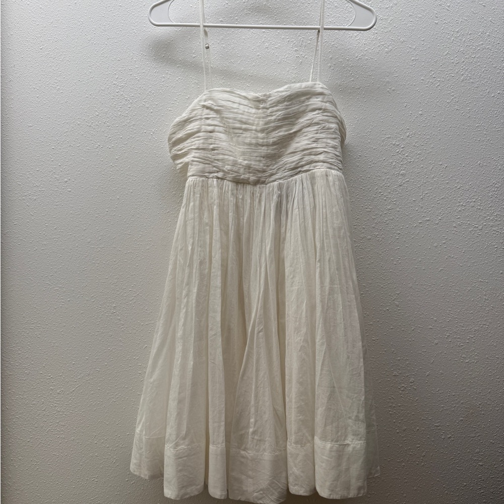 Anthropologie Forever that girl white dress